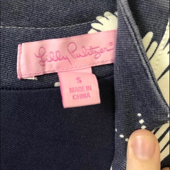 Lilly Pulitzer Joanie navy rope sheath dress S - Picture 4 of 7